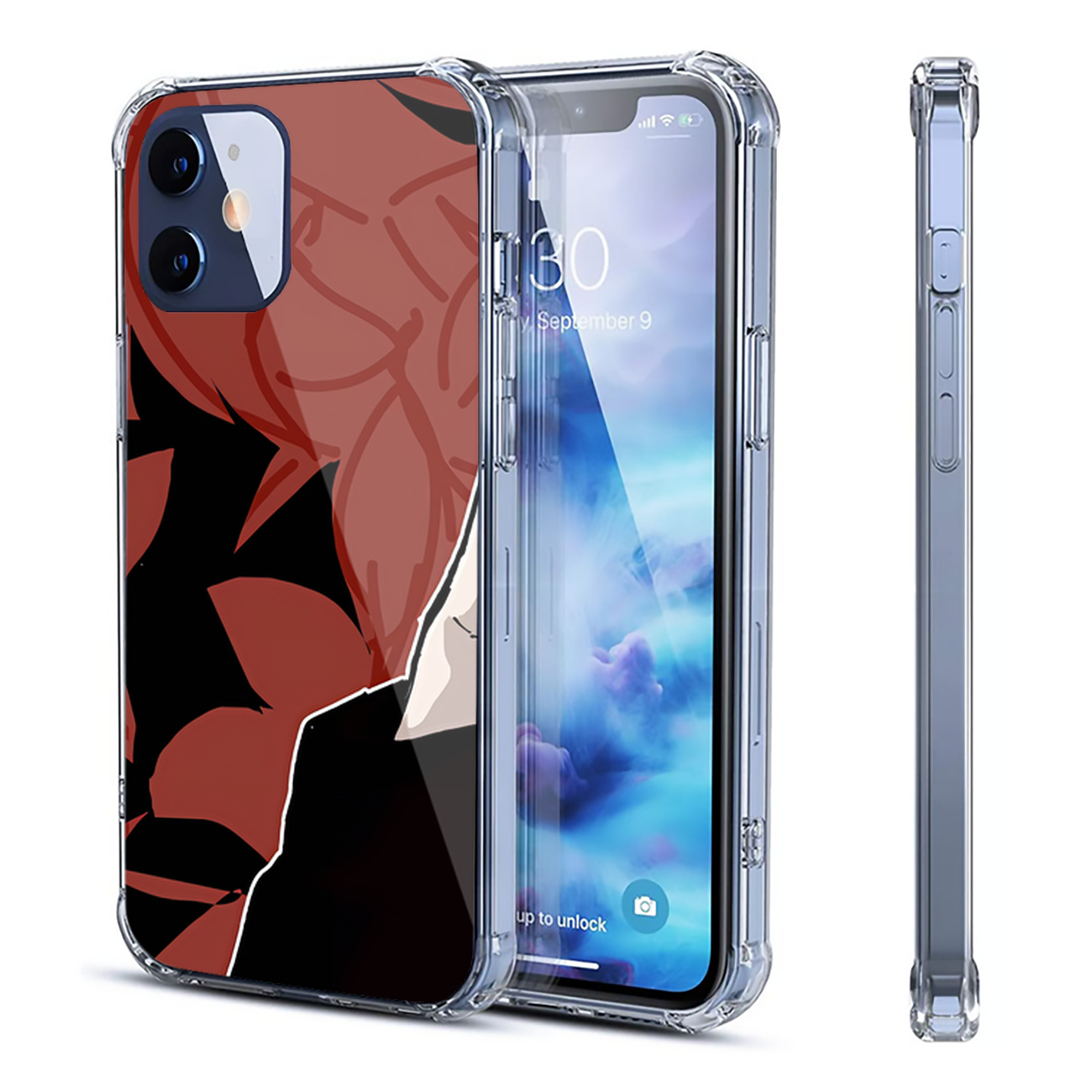 （画像用） SPY×FAMILY间谍家家酒 【iPhone 12シリーズ対応】透明スマホケース（クリアソフトケース）